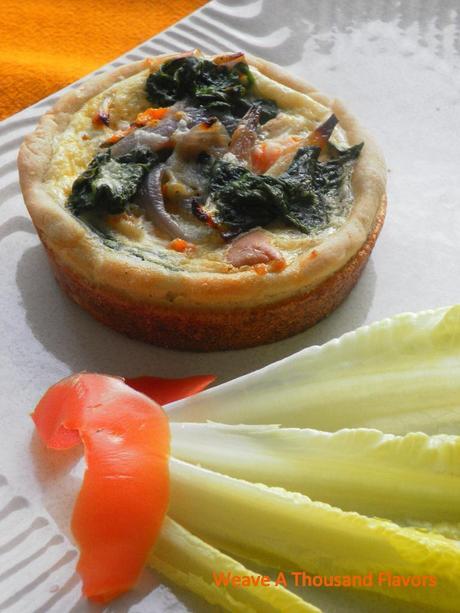 Butternut Squash & Spinach pie - 01