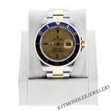 Rolex Submariner 16613 18K Yellow Gold and Stainless Steel, rolex, boca raton, boca rolex