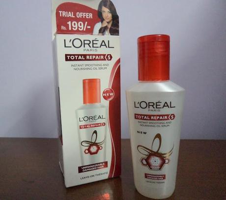 L’oreal Total Repair 5 Instant Smoothing and Nourishing Oil Serum