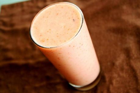 The Husband’s Strawberry Smoothie Recipe
