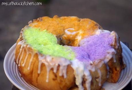 The Ugliest King Cake/Monkey Bread for Holiday Recipe Club