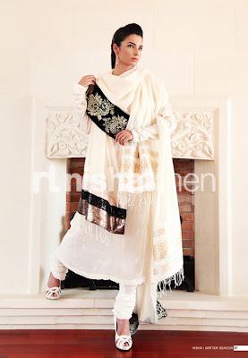 Nishat Linen Shawl Collection | Latest Shawl Designs