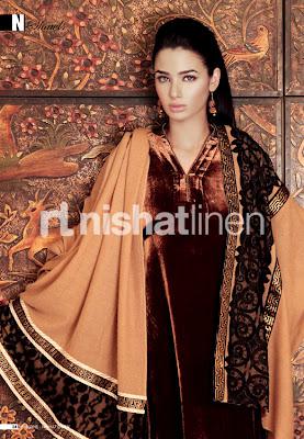 Nishat Linen Shawl Collection | Latest Shawl Designs