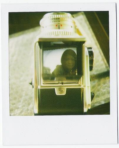 Hasselblad meets Polaroid