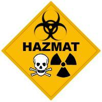 Hazmat sign