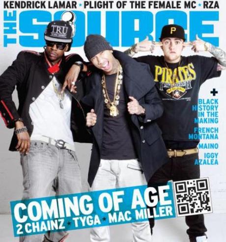2 Chainz, Tyga & Mac Miller Cover The Source