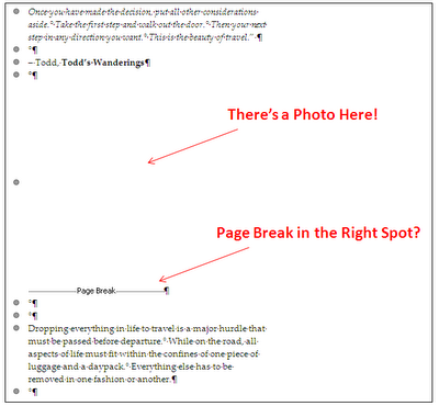 Writing a Travel Book Part 2 - Editing and Formatting