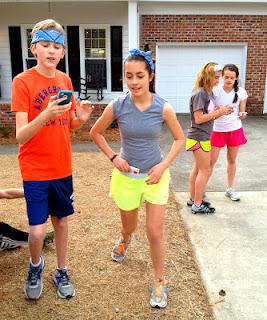 amazing race birthday party--brookes version