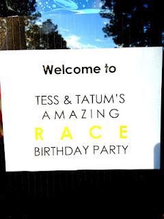 amazing race birthday party--brookes version