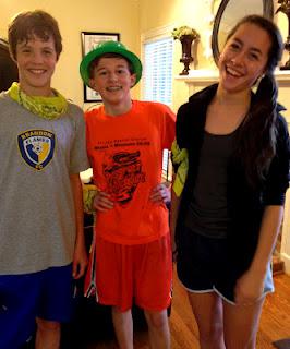 amazing race birthday party--brookes version