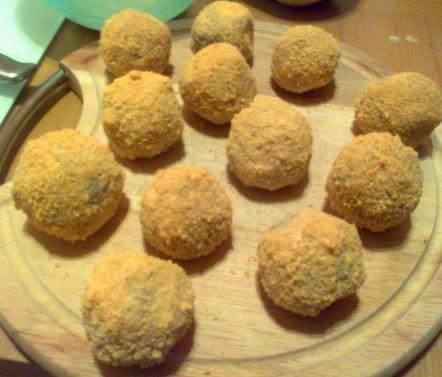 Breaded Haggis Balls with Neep & Tattie Rösti