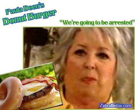 Paula Deen’s Donut Hamburger