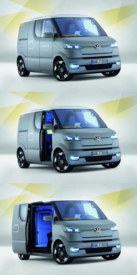 Electric commercial van Volkswagen eT!