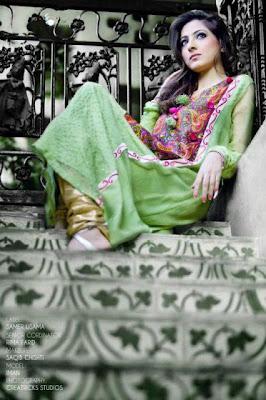 Latest Spring Evening Wear Collection 2012 By Samer Usama