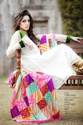 Latest Spring Evening Wear Collection 2012 By Samer Usama