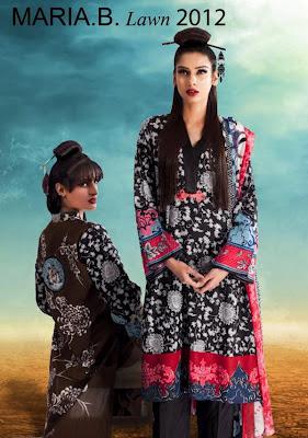 Maria B Lawn 2012 Collection for Women