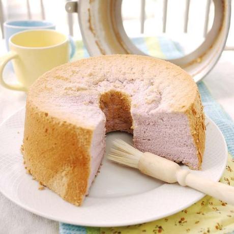 Yam Chiffon Cake