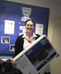 BAYV donates a TV to Dearne Valley