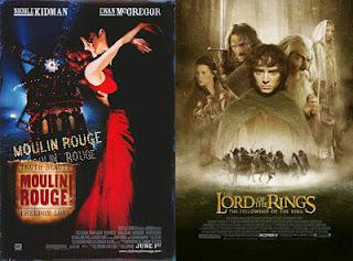 And the Oscar Didn't Go to  ... Moulin Rouge! /The Fellowship of the Ring