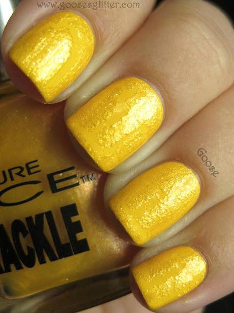 Pure Ice Yellow Polka and Catwalk: Swatches and Review