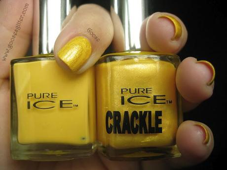 Pure Ice Yellow Polka and Catwalk: Swatches and Review