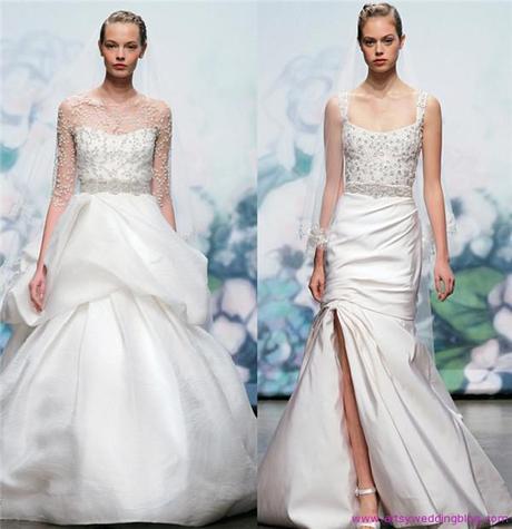 Get the Red Carpet Glamour with Monique Lhuillier’s Wedding Gowns