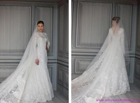 Get the Red Carpet Glamour with Monique Lhuillier’s Wedding Gowns