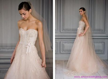 Get the Red Carpet Glamour with Monique Lhuillier’s Wedding Gowns