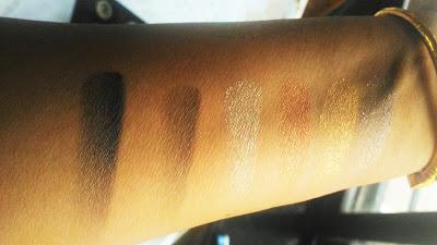 Nelf USA 6 Musketeers Eye Shadow Palette 04 Review, Swatches and Day to Night EOTD