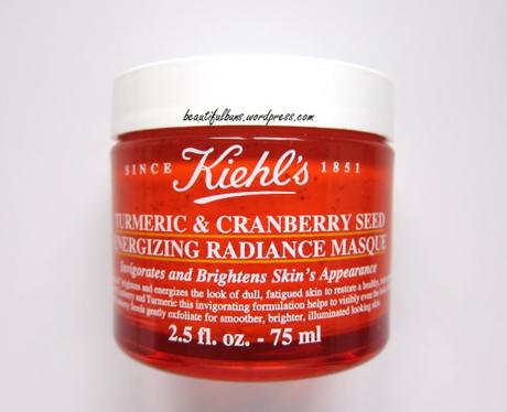 Kiehls Tumeric Cranberry Energizing Radiance Masque (1)