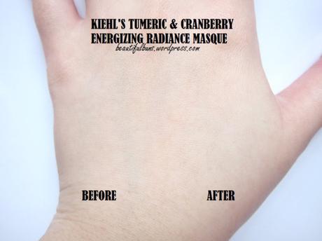 Kiehls Tumeric Cranberry Energizing Radiance Masque (7)