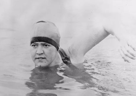 Gertrude Ederle - Swimming