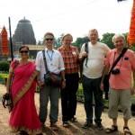 Our group at the Rajarani temple