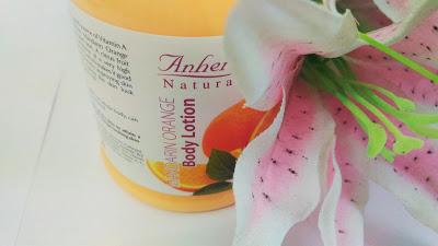 Anherb Mandarin Orange Body Lotion Review