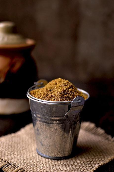 Homemade Mysore rasam powder