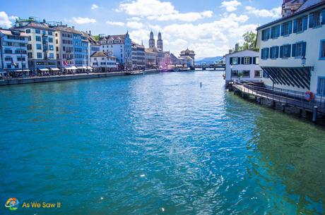 Waterfront in Zurich, Switzerland