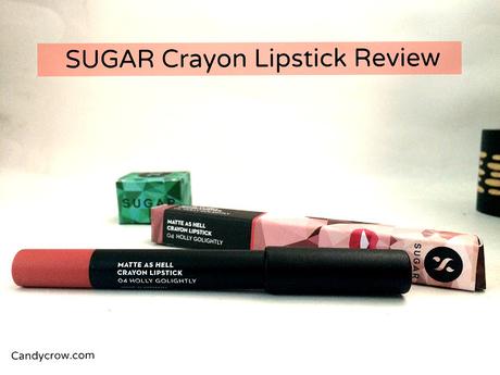 SUGAR Matte As Hell Crayon Lipstick - Holly Golightly Review