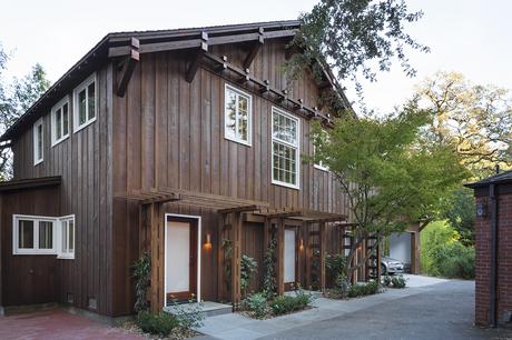 Historic barn renovation in Northern California