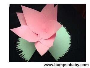 Paper Lotus Flower DIY for Kids – Republic Day Special