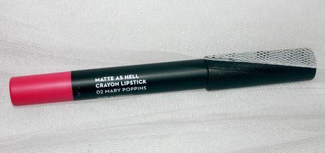 Sugar Cosmetics Matte As Hell Lipstick Crayon- 02 Mary Poppins (Fuchsia): Review & LOTD