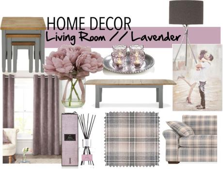 Living Room Revamp in Lavender