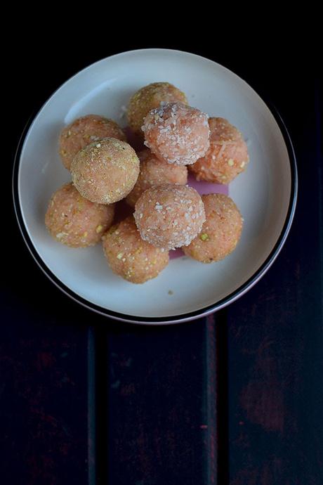 Coconut and Nut Laddoo