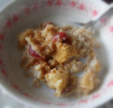 Apple and Cranberry Baked Oatmeal