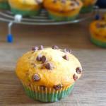 Chocolate Chip Muffins | Eggless Cupcakes