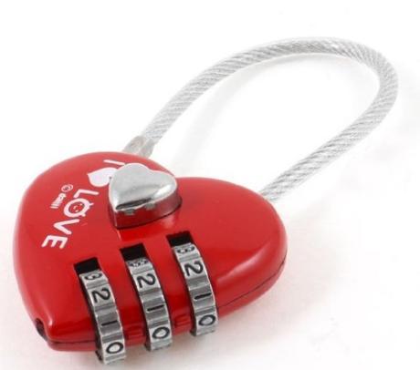 Top 10 Fun, Unusual And Very Best Padlocks Heart Shape Combination Lock