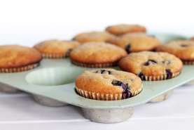 Vegan Blueberry Muffins