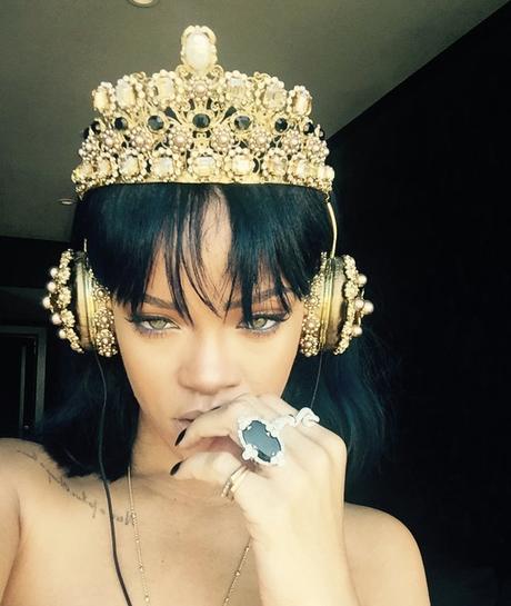 Rihanna Finishes Anti Embedded image permalink