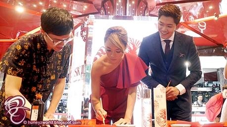 Romeo Tan & Andrea Chong Launched The SK-II Facial Treatment Essence New Phoenix Limited Edition Today