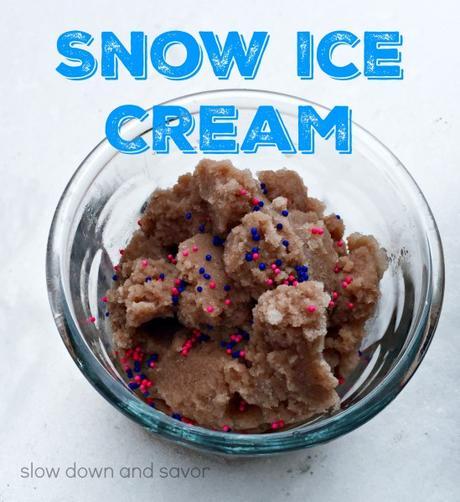 Snow Ice Cream