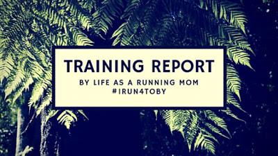 Training Report and #irun4toby Mission Update